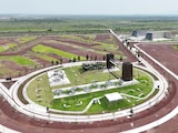 Vista aérea del Parque Ecológico Lago de Texcoco
