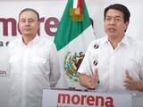 Mario Delgado reporta avance del 80% en encuestas internas de Morena.