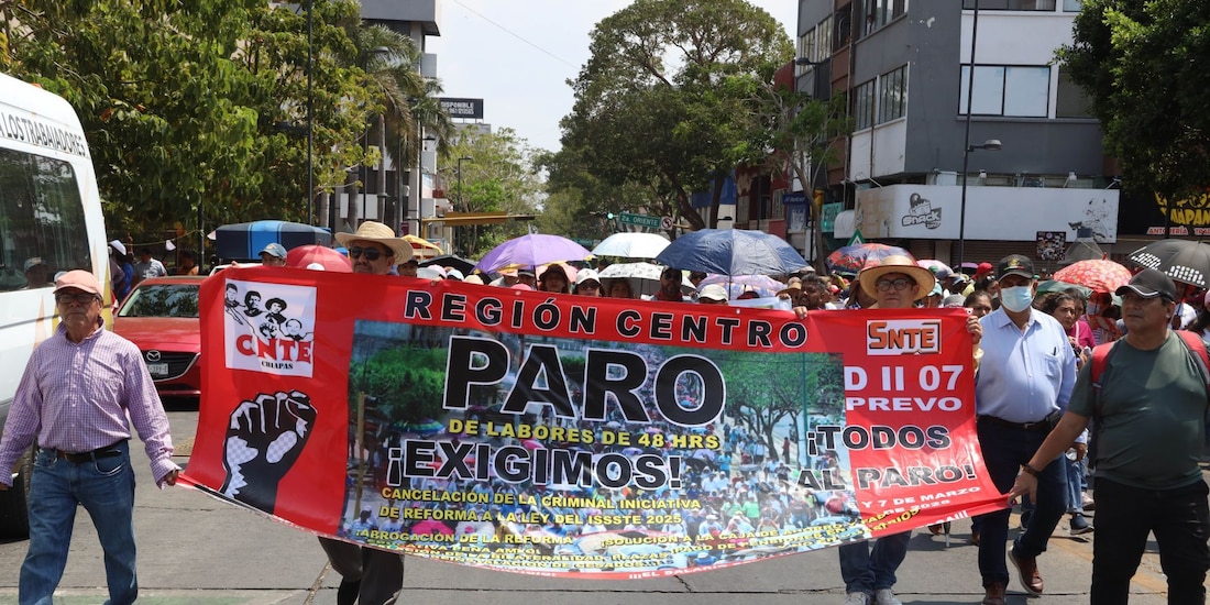 CNTE anuncia manifestación en CDMX