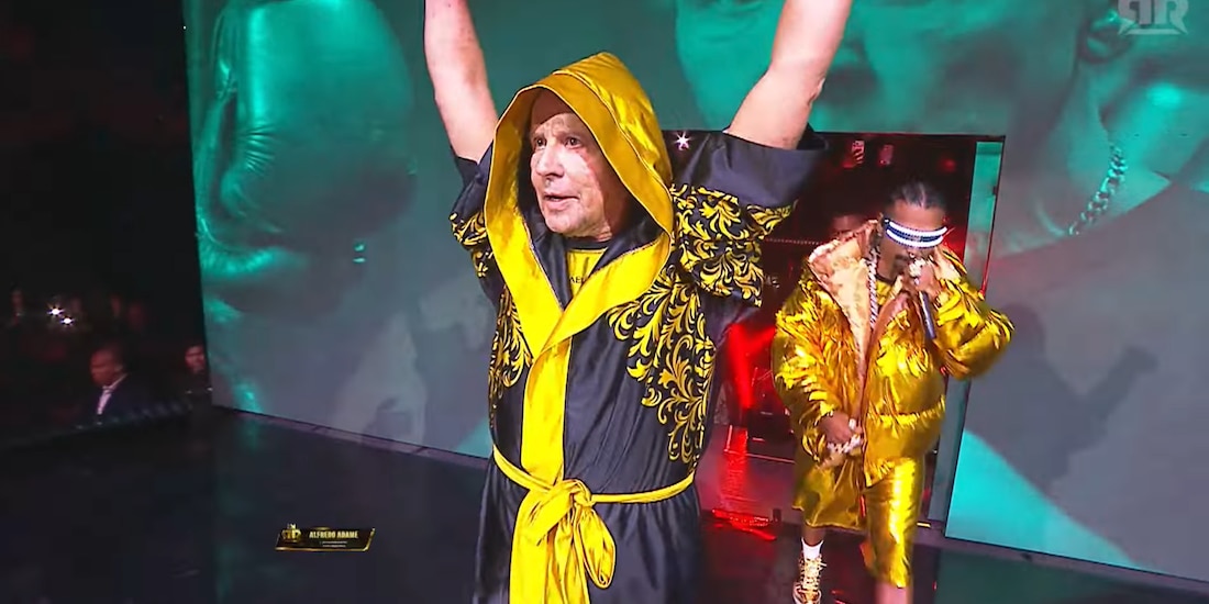 Así fue la entrada de Alfredo Adame a Ring Royale