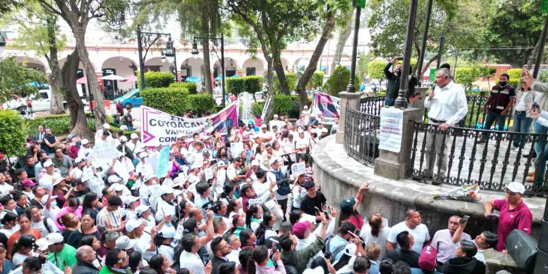 'No son tiempos para debatir, estamos en un proceso para consolidar la unidad en la 4T', dice Adán Augusto.