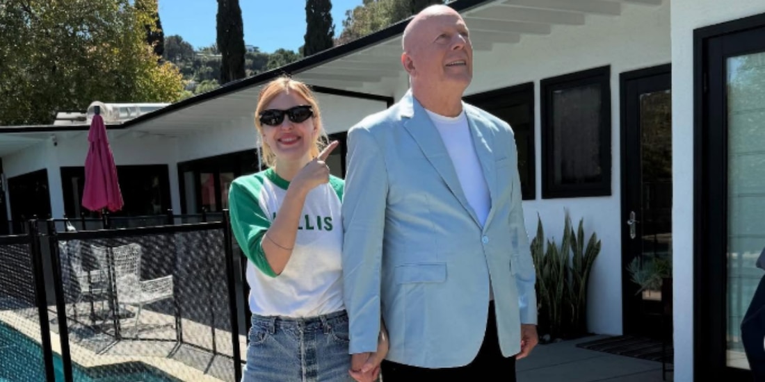 Bruce Willis asiste a la boda de su hija con Demi Moore