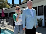 Bruce Willis asiste a la boda de su hija con Demi Moore