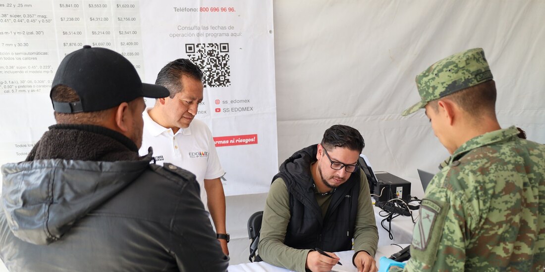 Personal militar supervisó la jornada de canje.