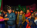 Ricardo Gallardo encabeza posadas en colonias al norte de la capital de San Luis Potosí.