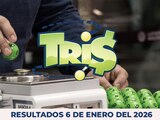 Resultados del Tris de hoy 6 de enero del 2026.