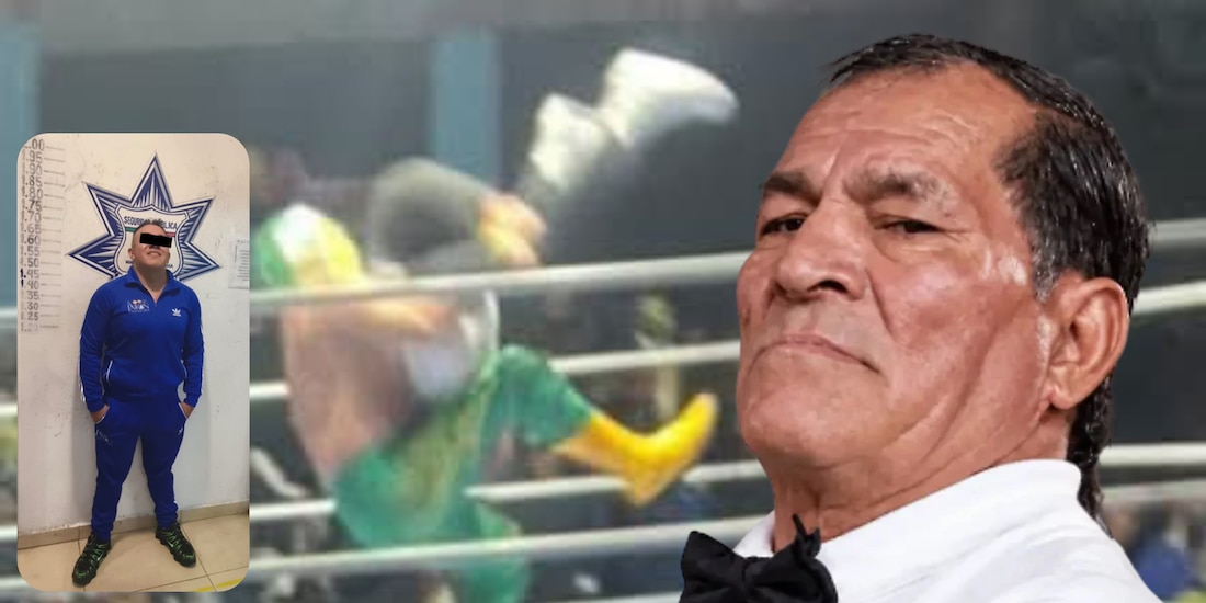 Muere réferi por culpa de luchador.