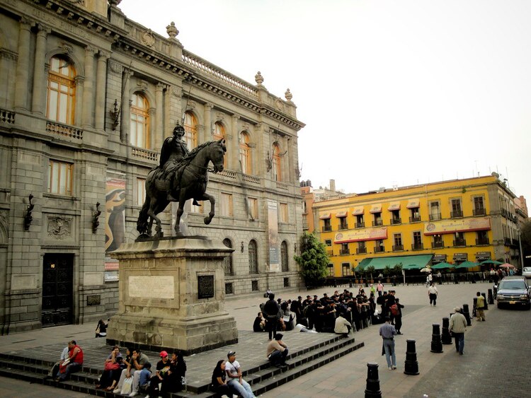 El Museo Nacional de Arte, en la Ciudad de México.