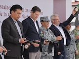 ‘Con 50 cuarteles en Michoacán, se refuerza la estrategia de seguridad’, afirma Ramírez Bedolla.