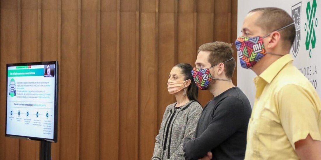 Soy se presentó la digitalización de trámites en la Semovi que se agregaron para impedir aglomeraciones de personas en el marco de la pandemia de COVID-19