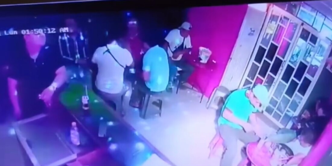 Ataque armado en bar clandestino.