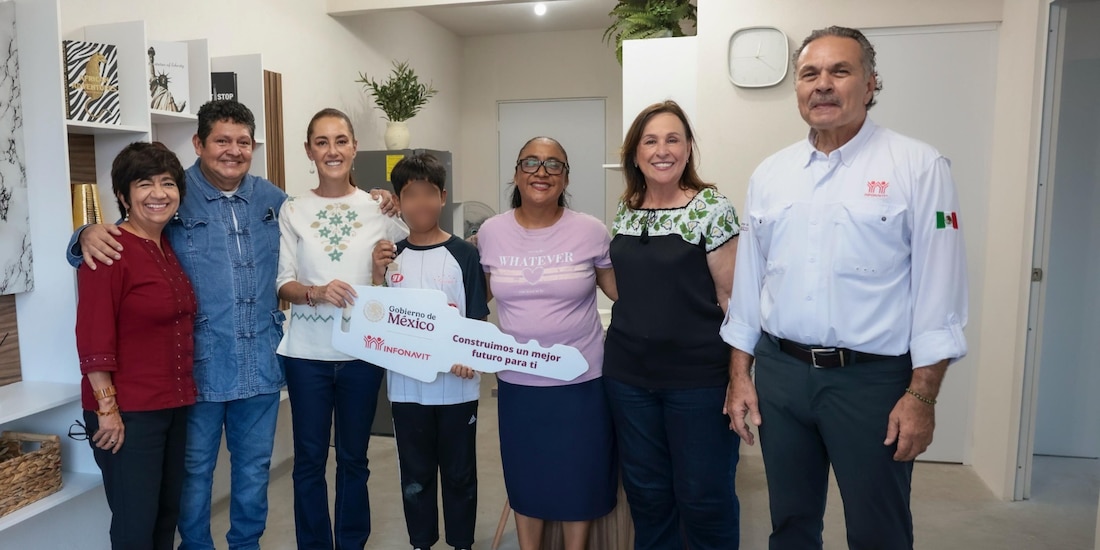 La Presidenta Claudia Sheinbaum Pardo durante su visita a Veracruz, el 3 de octubre de 2026.