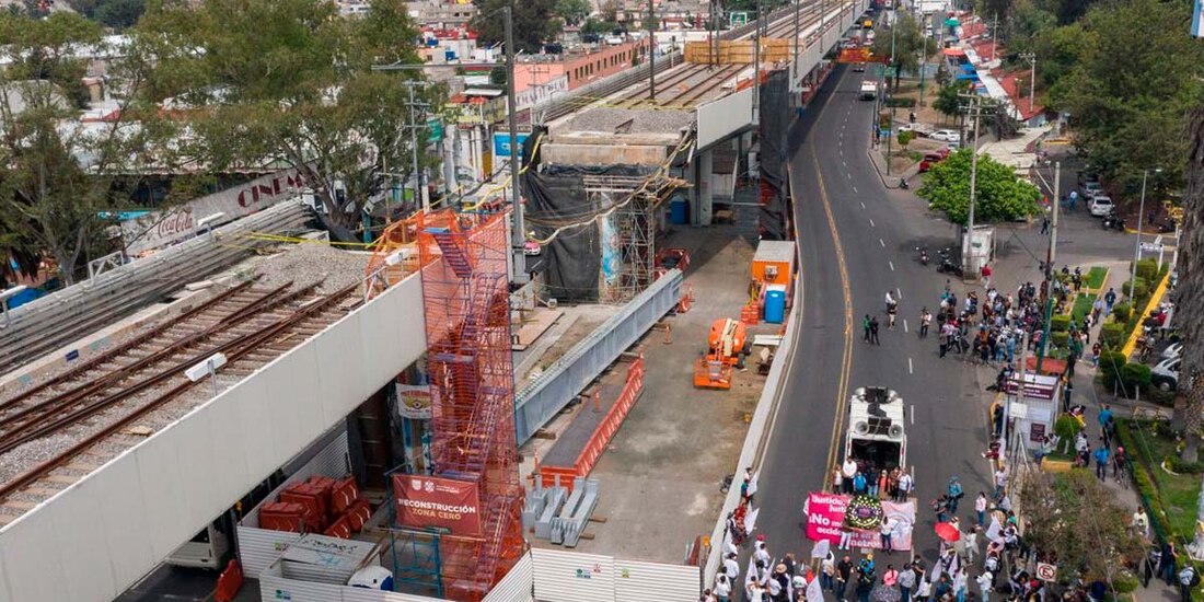 Por el colapso de la L12, 26 personas perdieron la vida. 
