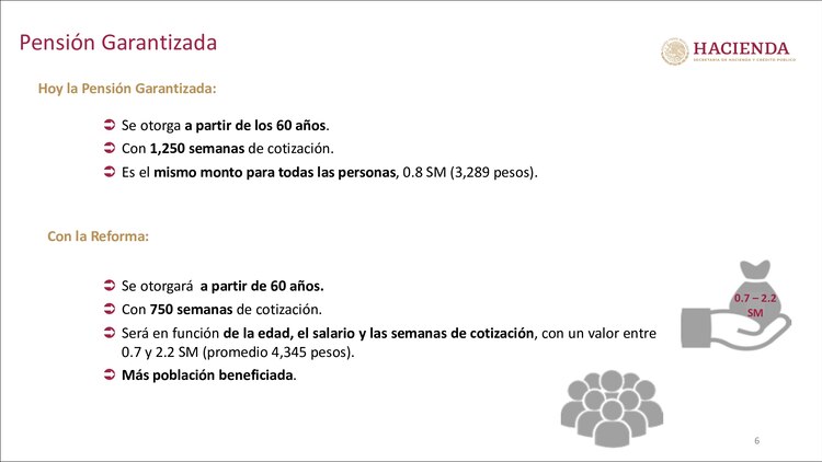 López Obrador anuncia reforma al sistema de pensiones