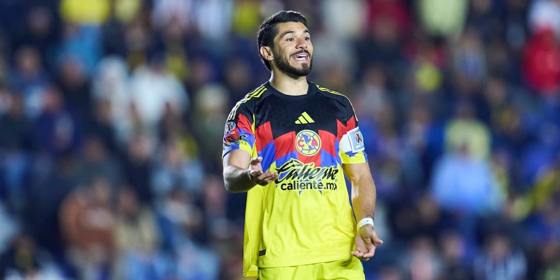 Henry Martín durante un partido del América en el Clausura 2026.