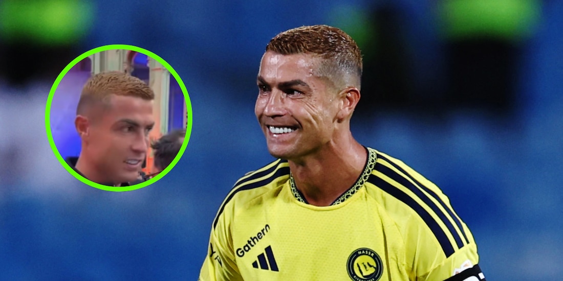 Cristiano Ronaldo se habría sentido incómodo tras haberse encontrado a Gianni Infantino en un evento en París.