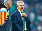 Javier Aguirre será nuevo entrenador del Valencia.