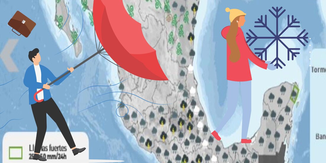 Por nuevo frente frío y por el paso de Raphael se esperan bajas temperaturas.