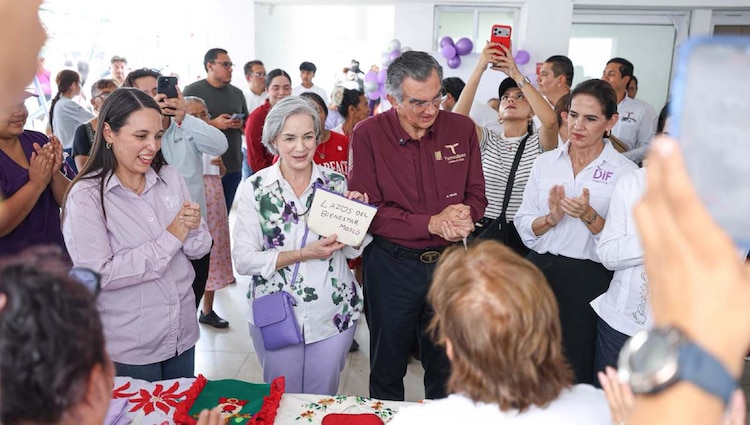 La supervisión de las brigadas médicas y la estrategia de reconstrucción del tejido social fueron encabezadas por el gobernador Américo Villarreal Anaya.