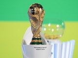 El trofeo de la Copa FIFA.