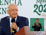 AMLO en su conferencia de prensa de este miércoles 7 de julio.
