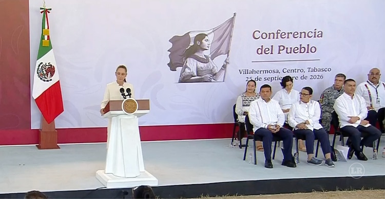 Conferencia de prensa matutina desde Villahermosa, Tabasco