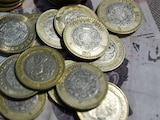 Monedas de 10 pesos, en una fotografía ilustrativa.