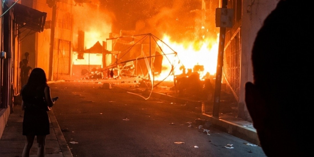 Explosión en Amatitán, Jalisco, el 14 de mayo de 2026.