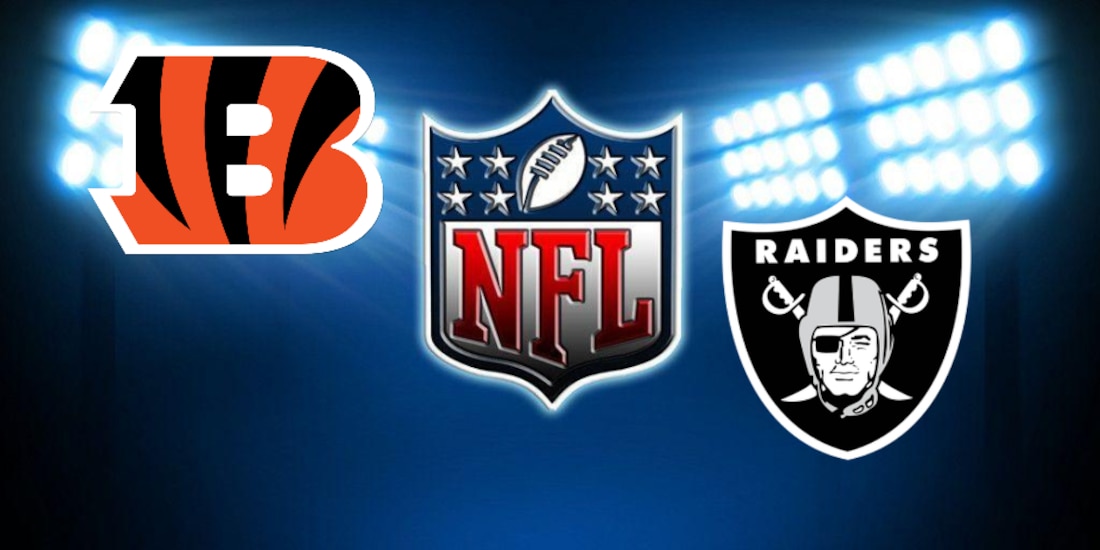 Cincinnati Bengals y Las Vegas Raiders se enfrentan en el Allegiant Stadium.