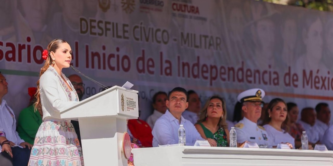 Las reflexiones históricas sobre el rol insurgente del sur y la soberanía popular fueron expresadas por la gobernadora Evelyn Salgado Pineda.