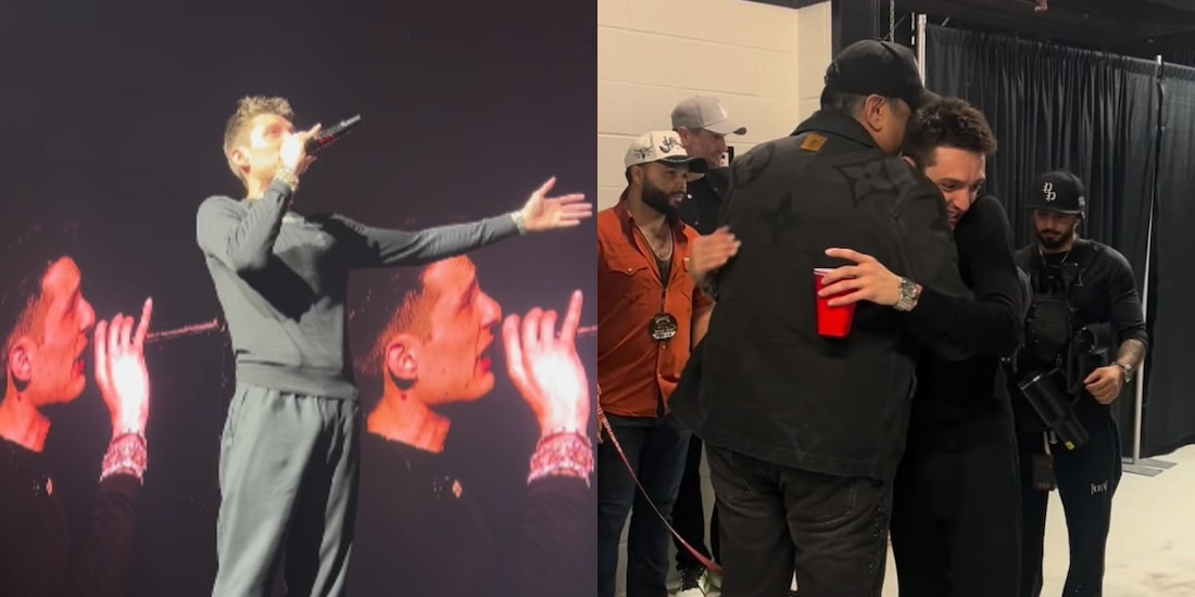 Critican a Pepe Aguilar tras aparecer en pleno concierto de Peso Pluma