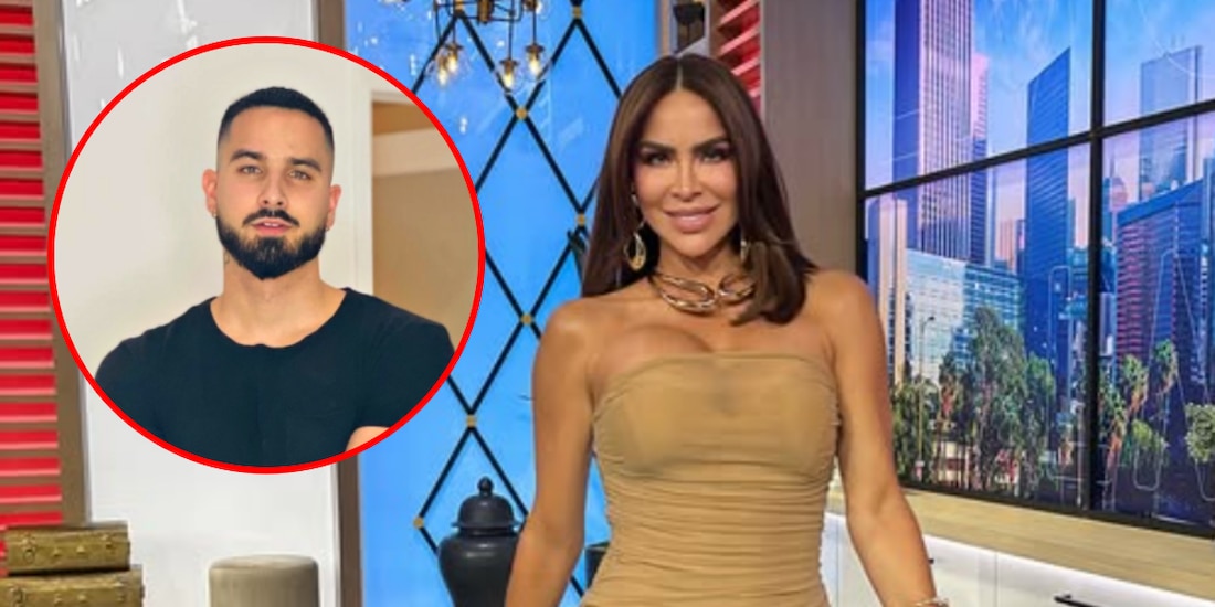 Mauro Menéndez y su mamá, Aylín Mujica