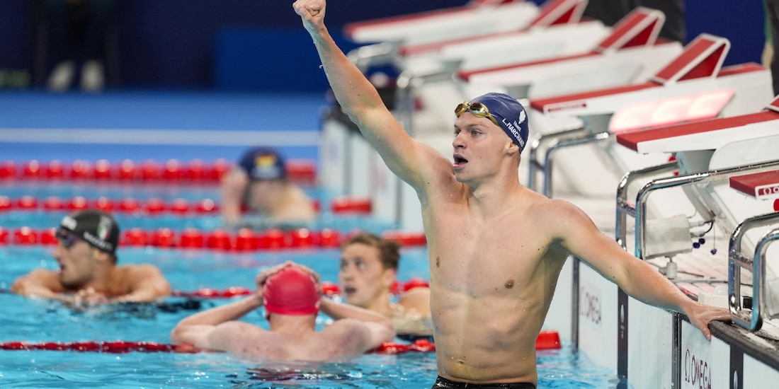 Léon Marchand se lleva récord olímpico doble presea de oro en 200 metros pecho y 200 metros mariposa