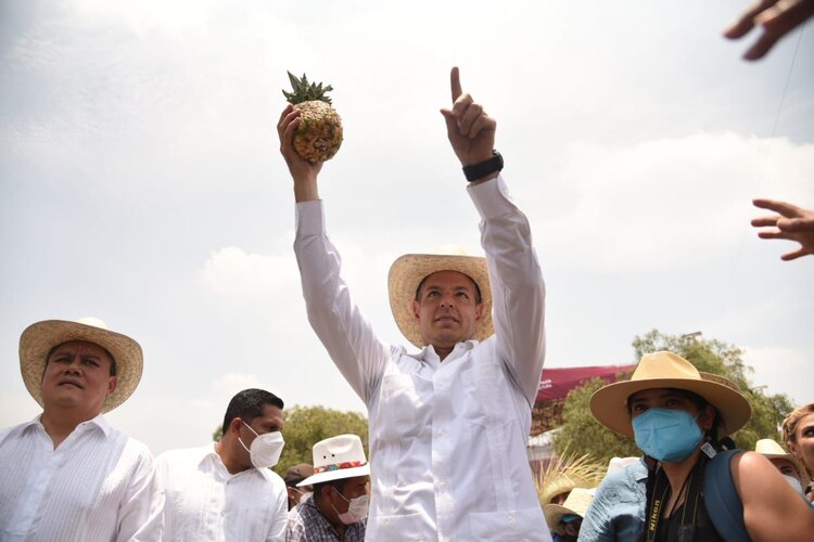 Alejandro Murat, gobernador de Oaxaca, agradeció la hospitalidad de la jefa de Gobierno, Claudia Sheinbaum, y de la alcaldesa Clara Brugada