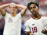 Lamine Yamal en un partido en la Copa del Mundo 2026