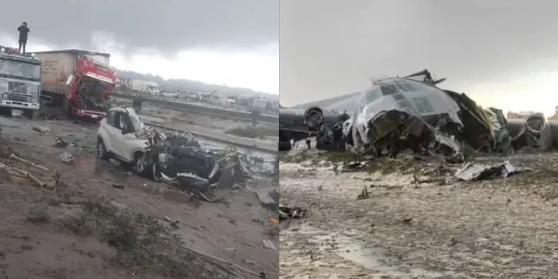 Accidente de avión militar deja al menos 15 muertos y 30 heridos en El Alto, Bolivia.