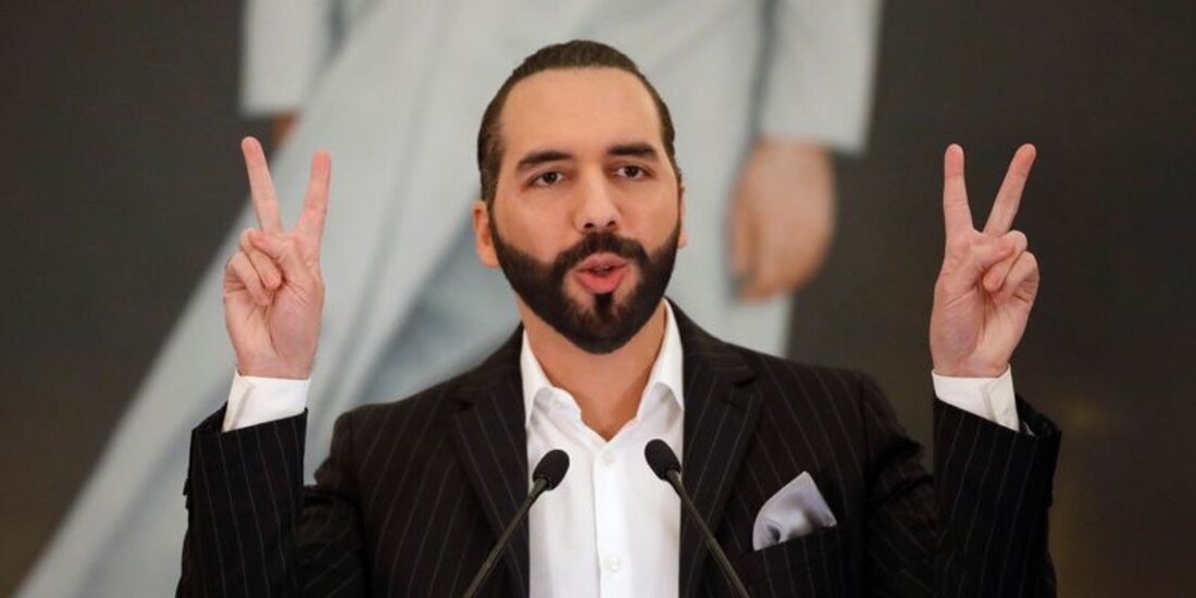 Nayib Bukele, presidente de El Salvador, busca la reelección.
