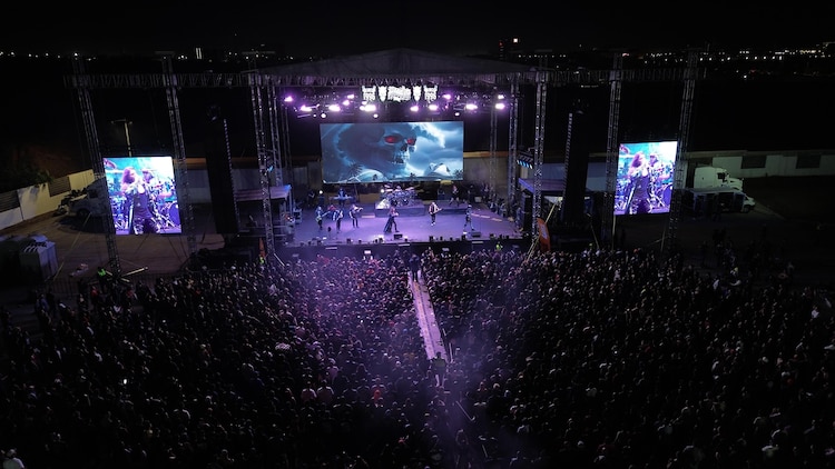 Concierto para cerrar la Semana Internacional de la Moto Mazatlán 2026.