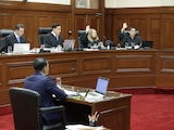 Ministros y ministras de la SCJN, en sesión del pasado 15 de enero.