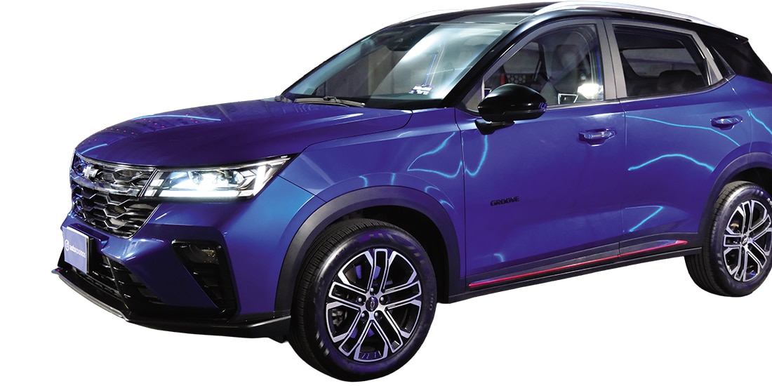 Aspectos de Groove RS, el crossover de Chevrolet
