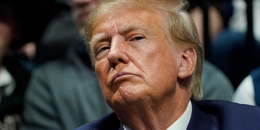 El expresidente de EU, Donald Trump.