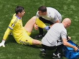 Thibaut Courtois se lesionó en el segundo tiempo del España vs Bélgica.