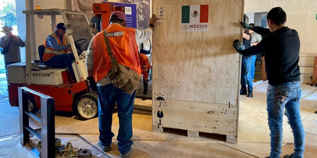 De 2018 a la fecha, el Gobierno de México ha recuperado 16,244 bienes culturales gracias al diálogo con países como Estados Unidos, Italia y España. Foto: Mauricio Marat, INAH.