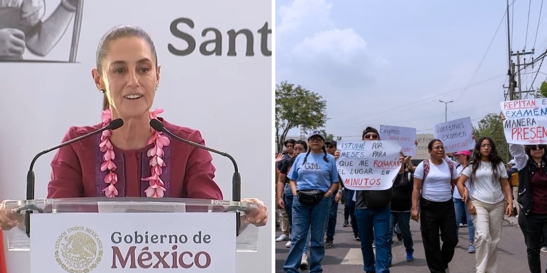 Claudia Sheinbaum aseguró que abrirá puertas de Universidad Rosario Castellanos a rechazados del examen de control de la UNAM.