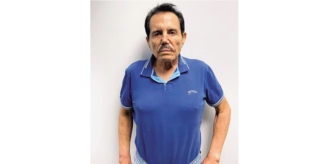 Ismael Zambada García, El Mayo, tras su detención por autoridades estadounidenses en México, el 26 de julio de 2024.