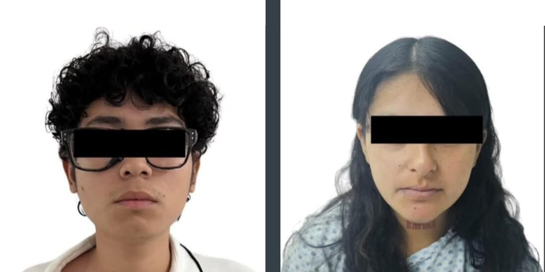 El padre y la madre del pequeño, en imagen difundida por la Fiscalía General del Estado de México, ayer