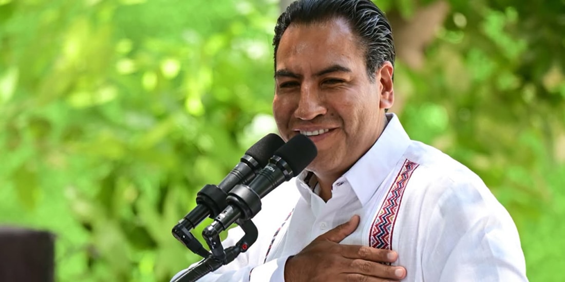 El morenista Eduardo Ramírez
Aguilar, gobernador del estado de Chiapas