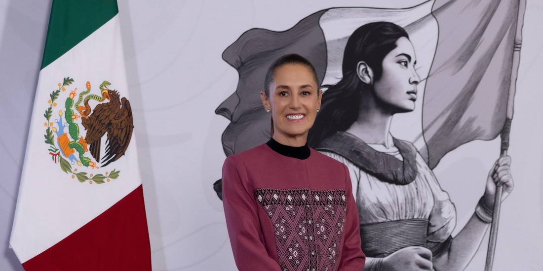 Claudia Sheinbaum, Presidenta de México.