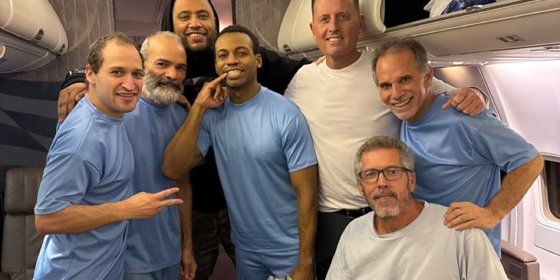 El gobierno de Venezuela liberó a seis ciudadanos estadounidenses detenidos en el país, tras una visita del enviado especial de Estados Unidos, Richard Grenell.