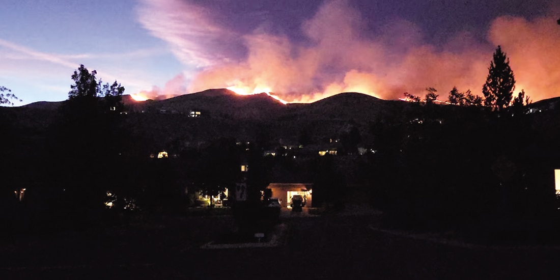 El aeropuerto internacional de Reno-Tahoe permaneció fuera de la zona de evacuación y los vuelos comerciales operaron con normalidad.